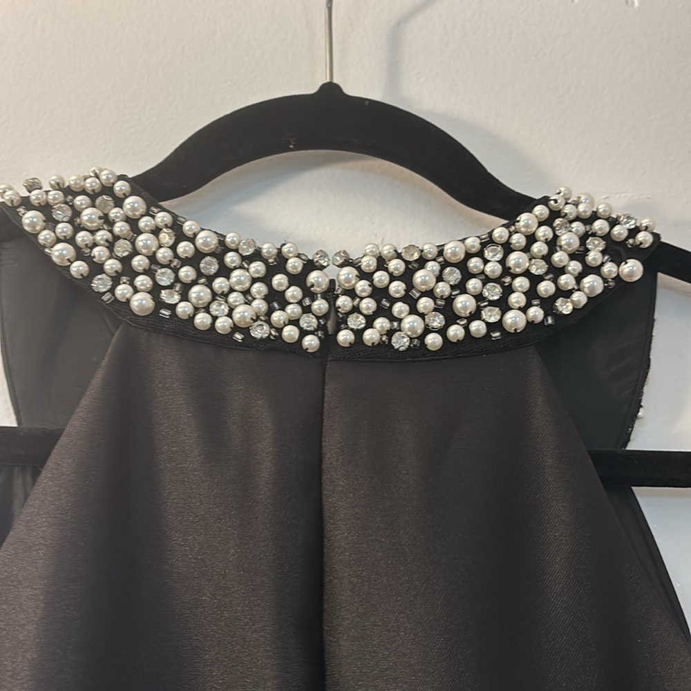 Adrianna Papell Black Backless Dress - Picture 8 of 9